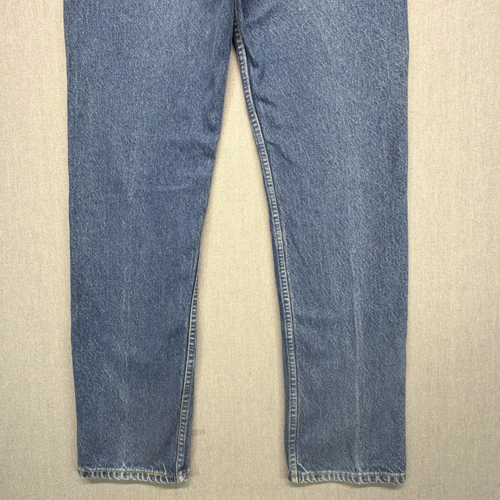 VTG Levi's 505 Orange Tab Straight Jeans Mens 36x34 (Fits 34x33) Made in USA